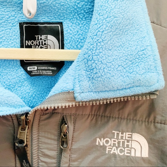 The North Face Denali Jacket light blue/gray sz M - Picture 3 of 9